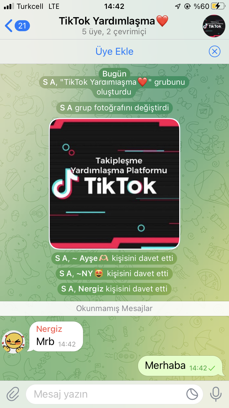 Tiktok Yardımlaşma